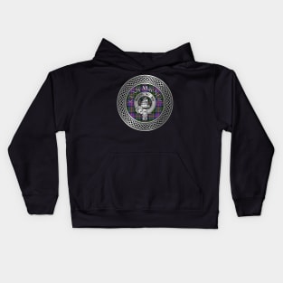 Clan MacNeil Crest & Tartan Knot Kids Hoodie